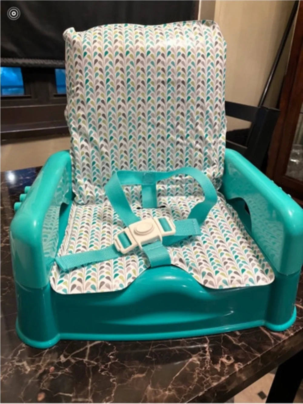 Safety 1st Teal Portable Booster Seat with White Tray
